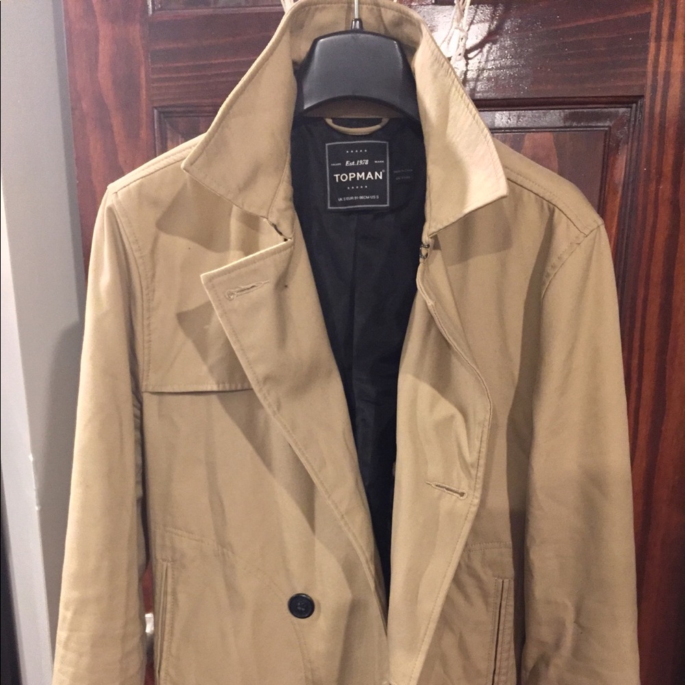Topman rain coat